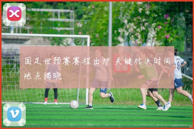 国足世预赛赛程出炉 关键对决时间地点揭晓
